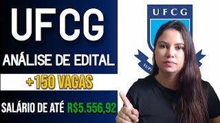 CONCURSO UFCG  ANÁLISE DO EDITAL SEM ENROLAÇÃO [upl. by Porter]