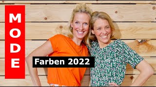 Modefarben 2022  was sind die neuen Farben und Trends [upl. by Saixela]