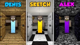 DENIS vs SKETCH vs ALEX  GRANNYS NEW HOUSE in Minecraft The Pals [upl. by Turino]