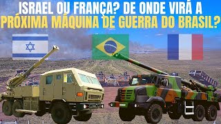 ATMOS 2000 de Israel ou Caesar da França Qual será o próximo obuseiro autopropulsado do Exército Br [upl. by Minica]