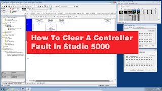 PLCGurusNET  How To Clear A Major Fault In Studio 5000 [upl. by Morell]