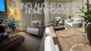 Living Alone Diaries  New Chair  Home Updates [upl. by Hegyera693]