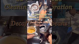 La Cimbali G20 for perfect Decaff espresso Baristamrreal [upl. by Sara-Ann351]