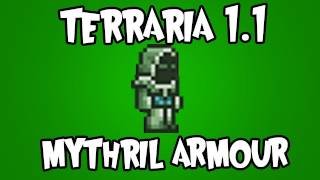 Terraria 11  Mythril Armour [upl. by Dihsar]