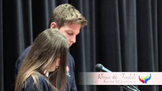 Alkira College Holocaust Remembrance Ceremony 2015 [upl. by Glenda235]