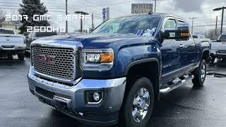 2017 GMC Sierra 2500HD SLT [upl. by Nylorak233]