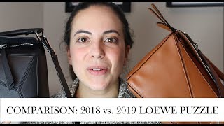 Comparison Small Loewe Puzzle 2018 and 2019 [upl. by Ahselak]