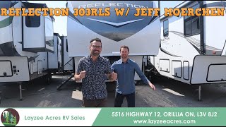 2023 Reflection 303RLS with Jeff Moerchen  Layzee Acres RV Sales [upl. by Dani]