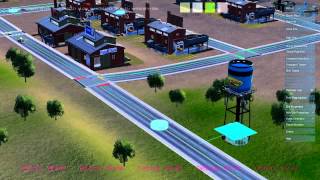 Simcity 5  Looking at water distribution pollution and sickness [upl. by Aicirtap]