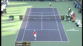 Tomas Berdych vs Sam Querrey  ATP Masters Shanghai 2012 Highlights bojan svitac [upl. by Mcconaghy]