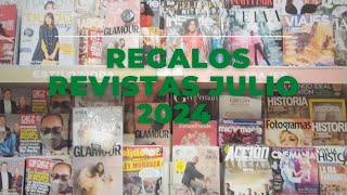 REGALOS REVISTAS JULIO 2024🎁 regalos RITUALS OLAPLEX Y MÁS [upl. by Storer203]