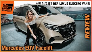 Mercedes EQV Facelift 2023 Wie gut ist der Luxus Elektro Van wirklich Review  Test  VKlasse [upl. by Airotciv]