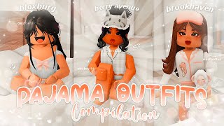 Pajama  Pyjamas Outfit Codes Compilation Berry Avenue Bloxburg amp Brookhaven RP roleplay [upl. by Emmalyn312]