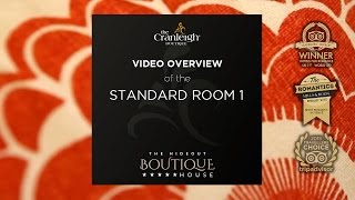 Standard Room 1  The Cranleigh Boutique Hotel [upl. by Margy]