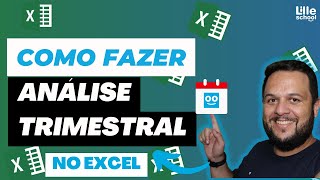 Excel Como fazer análise Trimestral no Excel  Dicas de Excel [upl. by Anisor]