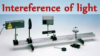 Interference Of Light  Determination of the wavelength of light by interference EasyScience NTU [upl. by Herwin866]