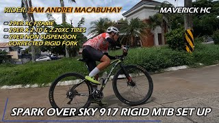 Bikecheck sa SPARK OVER SKY 917 Rigid MTB ni Rave Myco Tenero [upl. by Antoni590]