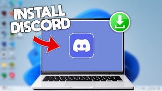 How to Download Discord on Your PC or Laptop 2024 [upl. by Hgielah]