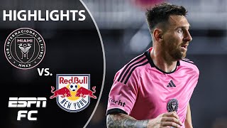 MESSI MAKES HISTORY 🙌 Inter Miami vs New York Red Bulls  MLS Highlights [upl. by Sudoeht]