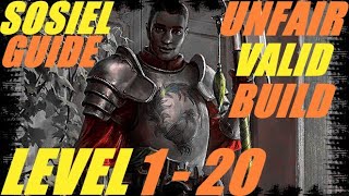 Sosiel Ultimate Guide  Unfair Valid Build from Level 1 to 20  Pathfinder Wrath of the Righteous [upl. by Hachmann]