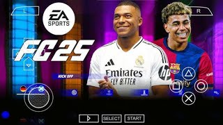 eFootball™ PES 25 PPSSPP Download  iPhone amp Android  No Texture amp Save Data Fix Guide [upl. by Aveneg162]