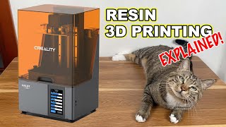 Resin 3D Printing Explained in 30 Seconds 🤩 [upl. by Ileana303]