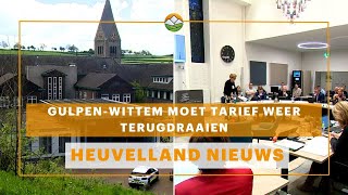 Heuvelland Nieuws GulpenWittem moet tarief weer terugdraaien [upl. by Hebert]