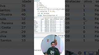 🎯🎓🤑 Condicinal if em sql  Aula completa no canal shorts database [upl. by Salamanca]