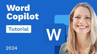 Word Copilot Tutorial [upl. by Nickolaus]