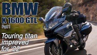 BMW K 1600 GTL goes the extra mile for ultimate touring package [upl. by Goeger173]