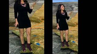 Araksya Karpetyan in a very tight short dress and high heel ankle boots  Zoomed In Tribute [upl. by Ridglea]