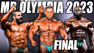 INCREIBLE FINAL OPEN MR OLYMPIA 2023  ENFADO DEL CAMPEON POR PERDER EL TITULO  Victor Valdivia [upl. by Gnex588]