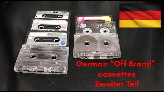 German quotOff Brandquot Cassettes 2  Magna  Universum  Megavox  Contona  Welt Funk  Dessauer [upl. by Malinowski]