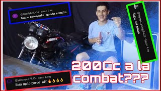 RESPONDIENDO PREGUSTAS Y COMENTARIOS SOBRE EL PROYECTO COMBAT125 BRYANSG11 [upl. by Ardnasella]