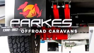 EZYTRAIL PARKES 13  HYBRID OFFROAD CARAVAN [upl. by Yarased]