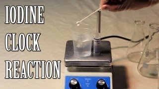 Amazing Iodine Clock  Chemical Reaction [upl. by Gasparo]