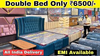 CHEAPEST FURNITURE MARKET DELHI🔥Double Bed 6000 5 seater sofa 6500 Almirah 2200 Furniture Market [upl. by Leal]