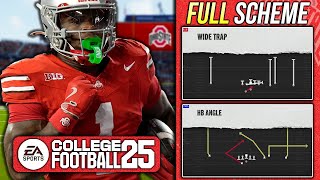 DOMINATE with This Ohio State Scheme in CFB25 [upl. by Nisbet]