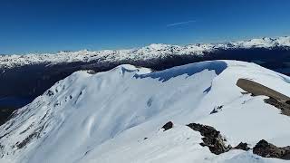 PETISO pero HERMOSO Cumbre del Cerro Alto en Los Alerces primavera 2023 argentina hiking nieve [upl. by Ykcul]