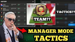 BEST MANAGER MODE TACTICS amp FORMATION IN FC MOBILE  FC MOBILE MANAGER MODE [upl. by Issie]