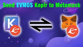 How to send Evmos Keplr wallet to Metamask wallet [upl. by Epps]