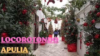 LOCOROTONDO IN CHRISTMAS TIME APULIA [upl. by Meredeth190]