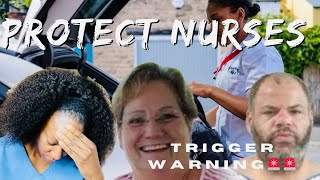 Nurse Klled Allegedly by Patient Safety for Nurses Home Health Nurse DITL nurse nursingistoxic [upl. by Enneire]