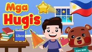 Mga Hugis Shapes Song  Flexy Bear Original Awiting Pambata Nursery Rhymes amp Songs [upl. by Tony]