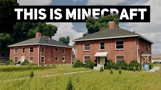 Building an Ultra Realistic Town in Minecraft [upl. by Ciredec880]