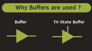 What is Buffer  Why Buffer and TriState Buffers are used in Digital Circuits [upl. by Klos]