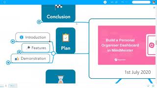 Personal Organisation with MindMeister PREVIEW [upl. by Ramel944]