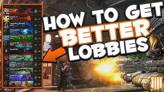 Finding Easier Lobbies in CoD BO4 Multiplayer  Tips GOOD Players Use [upl. by Philipines321]