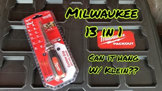 Milwaukee 13 in 1 ECX Electrical Multi Bit Screwdriver w Cushion Grip [upl. by Besnard]