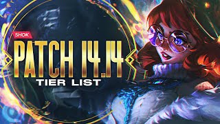 1414 MID LANE TIER LIST [upl. by Hudis]